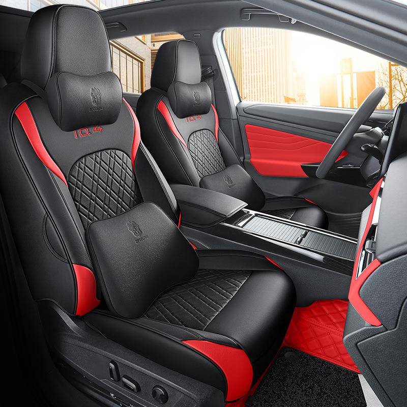 大全众ID4X专车专用汽车座套CROZZ包全坐用垫四季通座椅套皮288坐