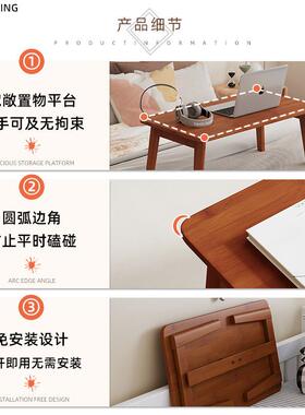 中可折叠TVG飘茶窗桌家用学式习炕桌榻榻米几桌阳台矮桌飘窗茶小桌子