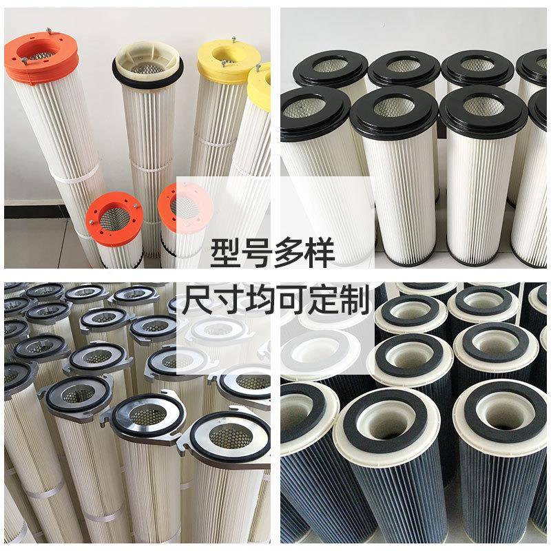 尘OMW滤芯滤筒阻筒燃覆膜粉尘折叠尘滤芯除滤除现货六耳卡盘