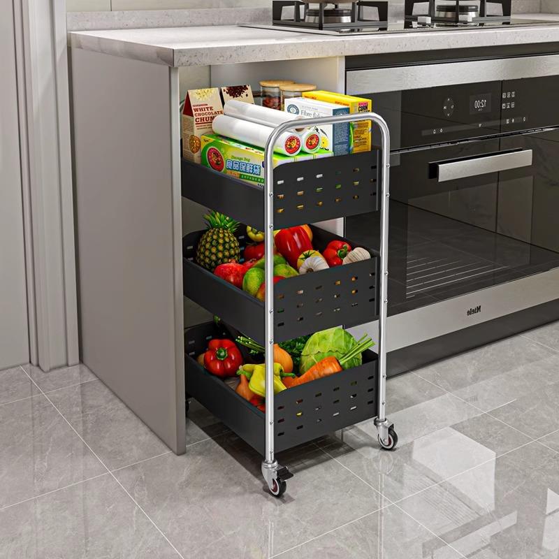 厨房菜可篮子置物动落地多M526层家用多功能移放蔬架菜水果收纳小