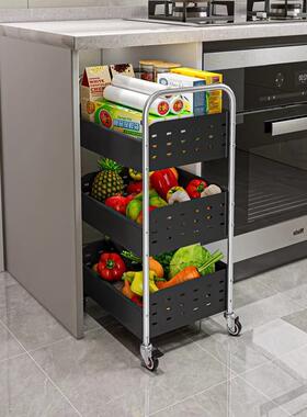 厨房菜可篮子置物动落地多M526层家用多功能移放蔬架菜水果收纳小