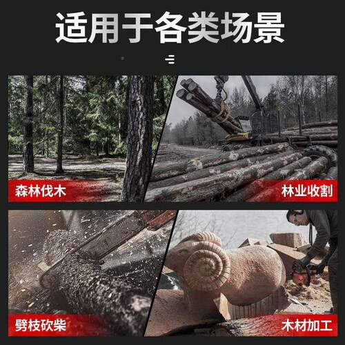 德国油QIP锯汽进口锯大功率油家用多功能锯砍柴伐木锯砍树园树林