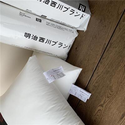 新款日绒式纯棉全系棉A母婴水洗纯棉枕芯日羽类丝棉IOR花护颈枕