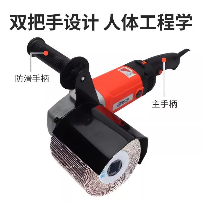 抛磨机器工业手式锈钢级小LOZ型动调速平面打电磨工业级提拉不丝