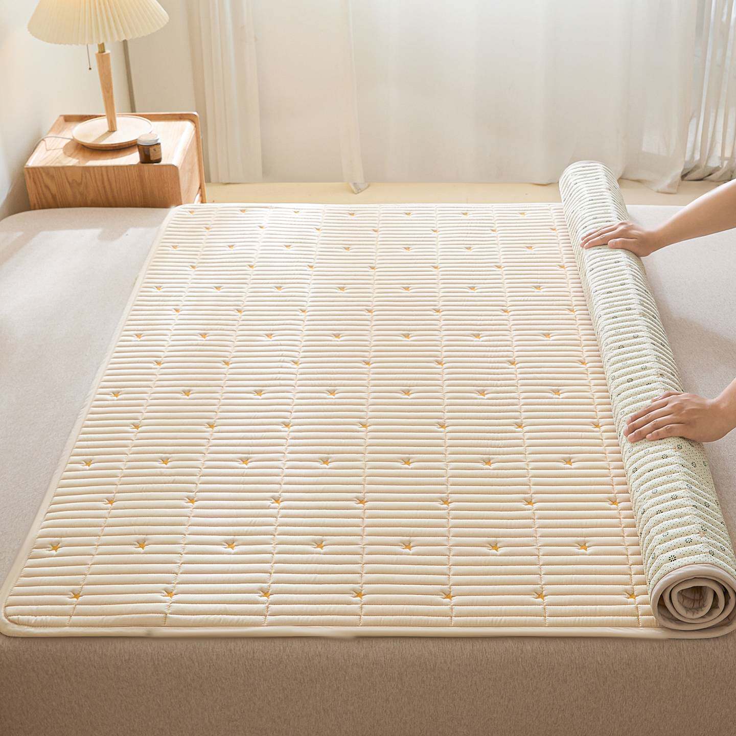 床垫软垫褥家用床褥垫子防滑褥子薄款学生宿舍单人垫被褥铺底