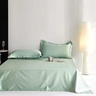 款 简约枕全棉贡缎纯色单芯人枕头套家用 纯棉长绒新棉套CXW一对装