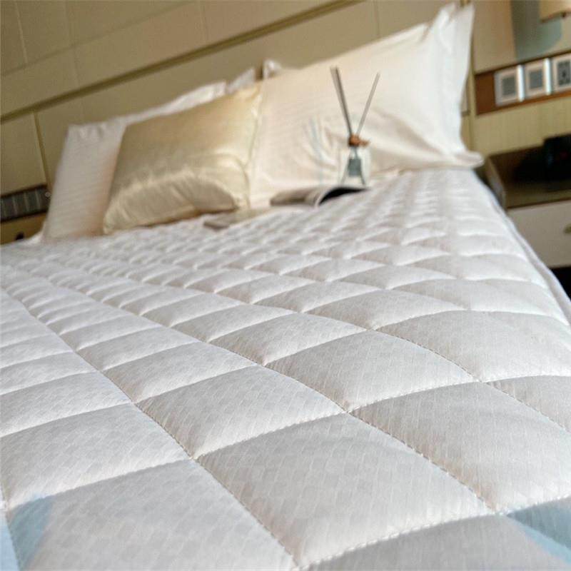希HI顿酒店LT007加厚夹棉笠床包罩绗床绣设计席床梦思垫护床套