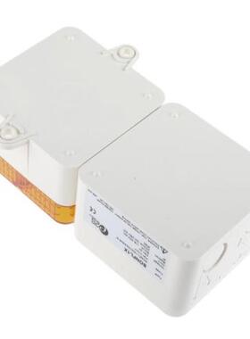 SONFL1XDC024W/A-H e2s 声光报警器24V直流白底琥珀色灯罩