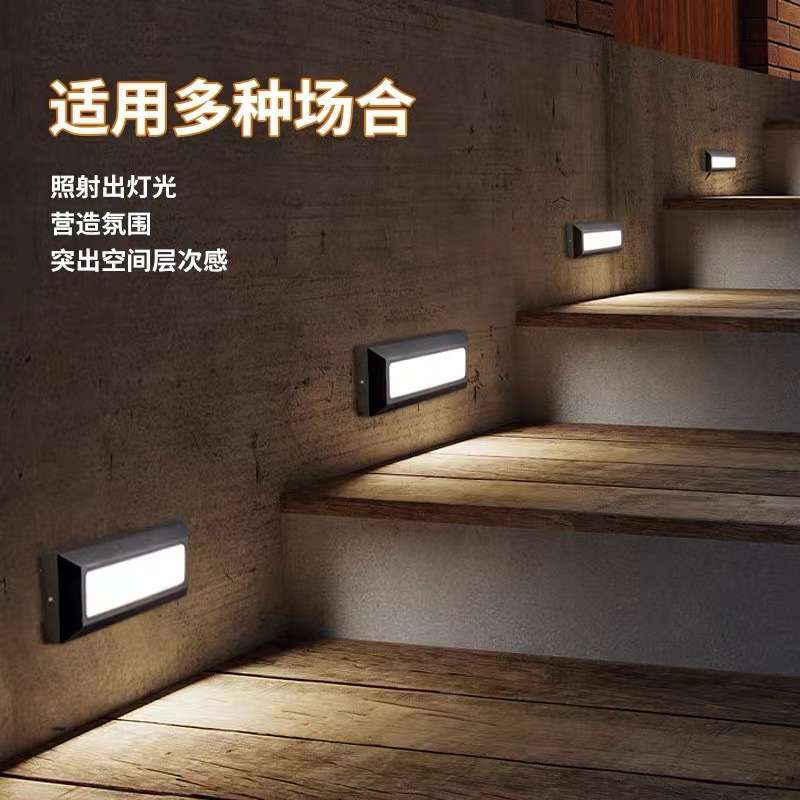 明装墙角壁灯led台阶灯地下室汽车坡道指示户外地脚楼梯踢脚超薄
