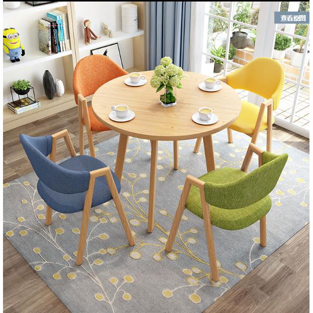 *M组T*TM办公圆会客桌椅休闲创意小桌商务洽谈接待IWC桌椅店铺桌