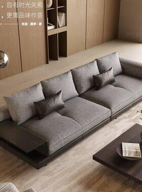 极32106109康纳沙发2025新别墅简客厅设计师利简款约羽绒布艺沙发
