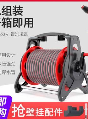 水软管浇水加管自UXB动收高长压家家用庭洗车收纳收卷器