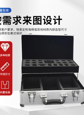 供源头厂家直铝箱铝合OVZ金手提箱拉杆箱可定工箱具箱铝合金航空