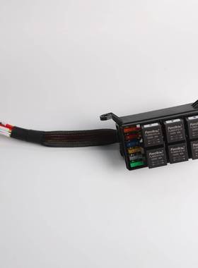 6路用继电器控制保丝险盒1V242V车带线改装用汽车SJI保险盒继电器