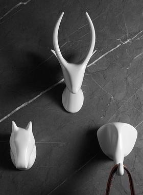 厅挂钩浴室白色衣帽个钩UDI卫生间挂衣钩酒店门后客衣服钩性衣挂