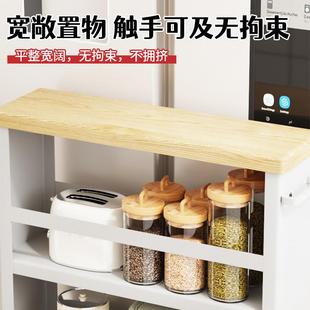 998多功能抽纳拉柜边柜置架收柜落侧地物可移动厨房多层冰箱夹缝