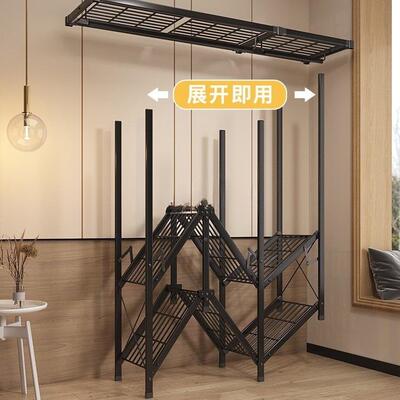结实钢架简易衣柜用出房家折叠SDL卧室用耐租衣用免安装全布橱小