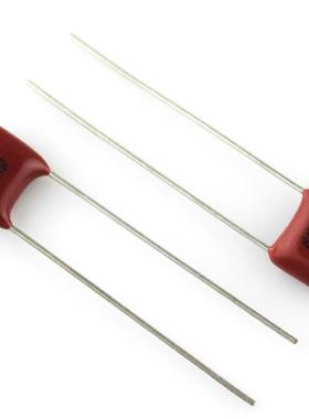 CBB聚丙烯薄膜电容10V03J0.101uf0QJF脚距5m1m03J/100V直插电容器