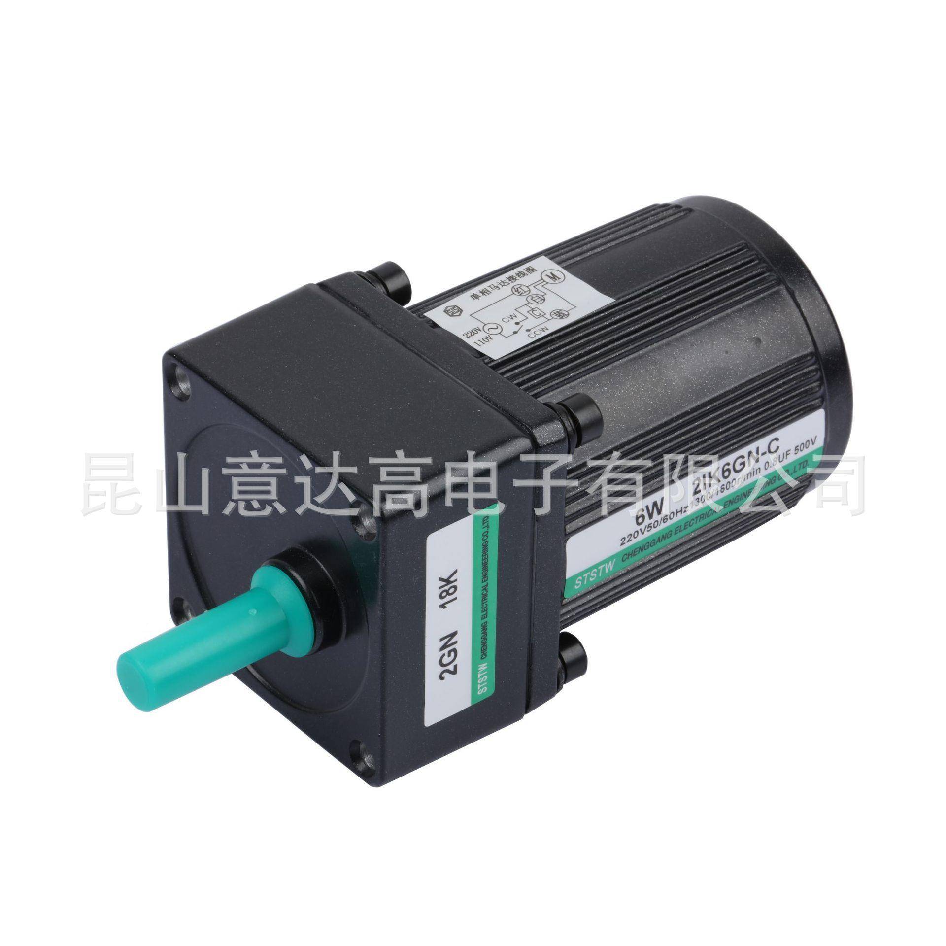 减速定速电机厂家6W应达式245368IK6G感N-C2成钢电机交流马20v