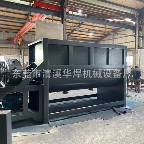 现货500kg不锈钢卧式搅拌机 干粉肥料涂料钛白粉聚丙烯粒子搅拌机