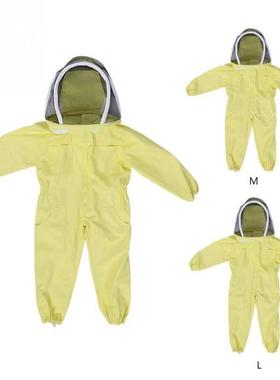 热VEN卖出口型护服服蜂空衣纯棉儿防童连体衣儿童防蜂太服防蜂帽