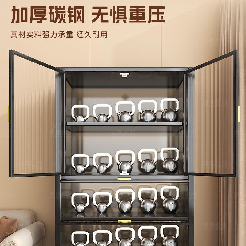 家钢用储物柜阳台柜F99SSJM8靠防墙一体制收柜防水纳晒落地多层置
