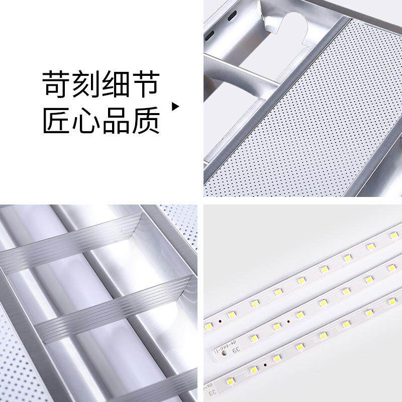 led格栅灯T5T8嵌入式无品牌/600x60明装灯盘3工000200平板灯1程石