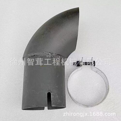 徐工XS222J  223J  262J压路机消声器尾管  排气弯管 连接管 配件