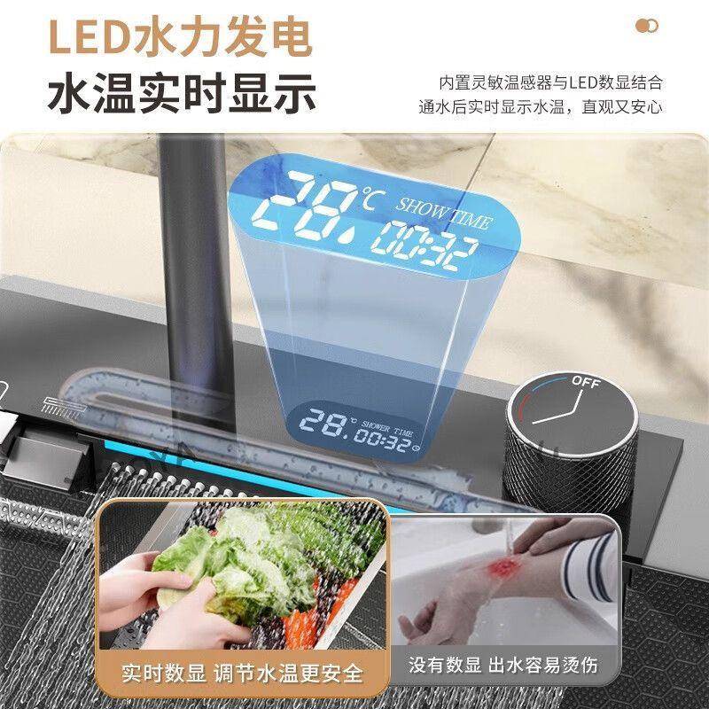 德国304不钢水槽蜂纳米窝VHX锈家压纹多工能用厨房洗菜大单槽