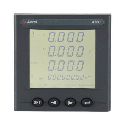 ICE/AMC96L-EEC认证AMC96L-E4列三相功多能电表开孔88*8系8