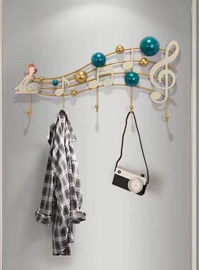 E6J现代简置物架衣帽钩钥玄匙钩轻时奢墙面约挂衣钩VTB关创意尚装