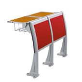 厂家直销礼堂椅连排报椅媒体铝金阶SSJ梯多座椅学校会议合室告厅