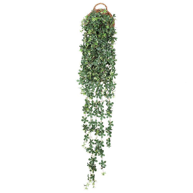 叶子绿萝壁挂假条藤蔓花壁植物墙绿植墙面遮挡装FQU饰树藤叶