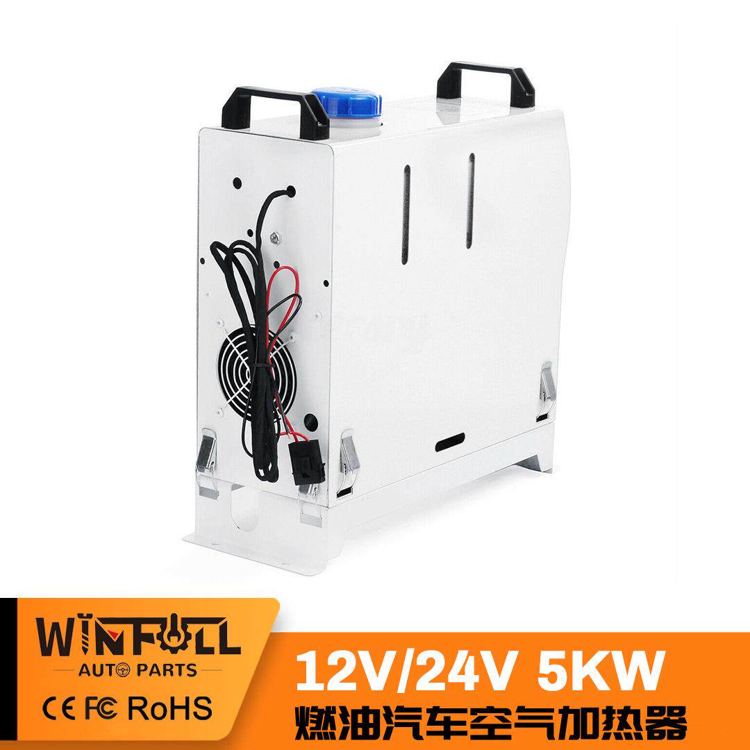 eb无品牌/ay车5KW驻一体式载车家空气加热器便携式柴油暖风用机