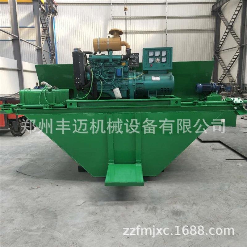柴防水渠道成型机现浇无品牌/渠水泥滑膜挖机油动力预制U型渠渗成