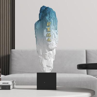 创意新中式工艺电品摆件客入户玄关YMR视柜书柜公桌办桌面装饰品