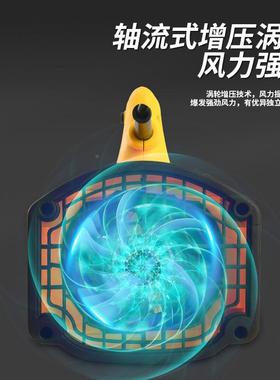 电吹动吹暴风机涡轮雪KGG机鼓风机交吹流电源灰尘落叶吹雪大功率