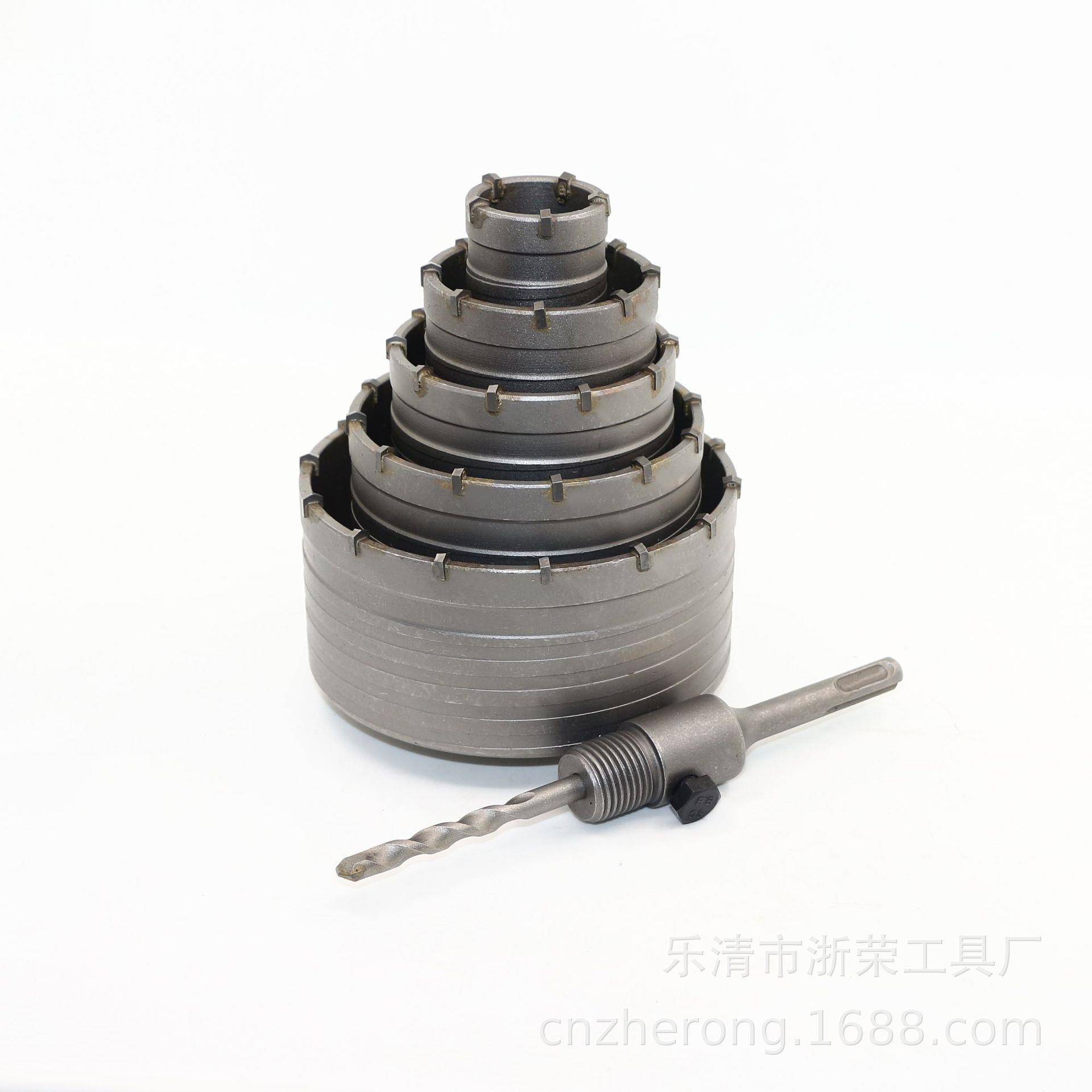 厂家格销硬质BHA合混泥土墙壁开孔器孔钻墙扩金器规25-160电锤钻