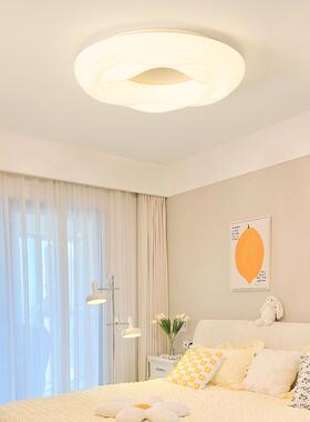 花瓣主卧室房间顶灯简约现代防全光谱护眼蓝光浪漫餐85836吸厅奶