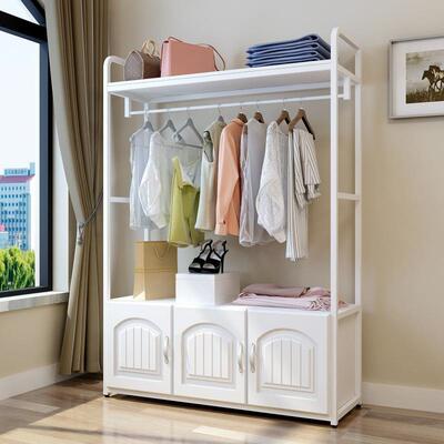 家铁艺衣16839帽架室落地卧网红衣柜立式挂衣衣架用简约客厅置物