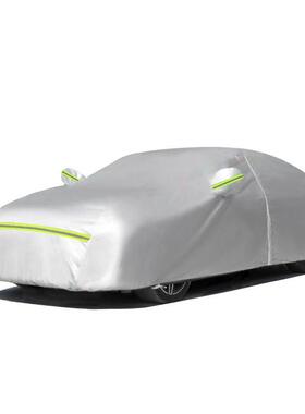 热销汽车车衣罩cYAXa衣rovr车罩全防晒e防雨隔热全车罩遮阳盖布