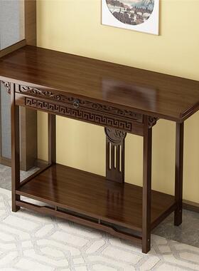 玄关桌中式靠墙26772供桌中式古风案几入新正对户门玄关台长桌端