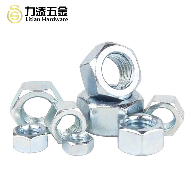 304不锈钢美制六角螺母M2-M10