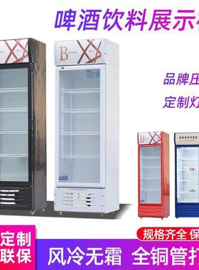 麦饮料啤酒柜商用立式单丰蔬门冷展示柜水果菜藏FXB双开门保鲜柜
