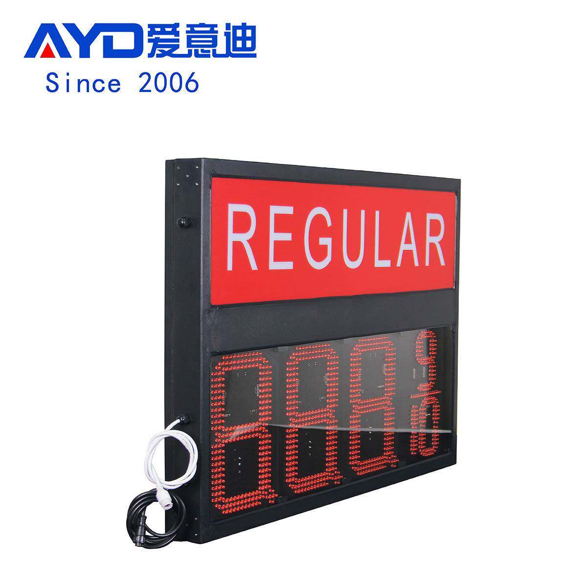 led牌油价油价高亮手机APP控制10英寸油屏价厂家GAS10Z88led油站