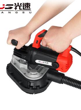 三头无尘面VHZ打磨三角地坪研磨机磨机边混凝土墙地面翻新腻子无