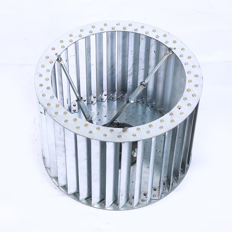 11-62多叶翼式离心风叶机轮OGZ镀锌钢板翼式多叶轮片耐高温高强度