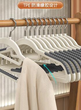 衣架家用衣学生晾宿舍无痕GPQ防肩角衣款服架挂子2025新挂架衣撑