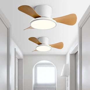 2灯025新款卧室灯风扇一体扇书房吸顶吊灯电扇带AHR吊灯儿童房风