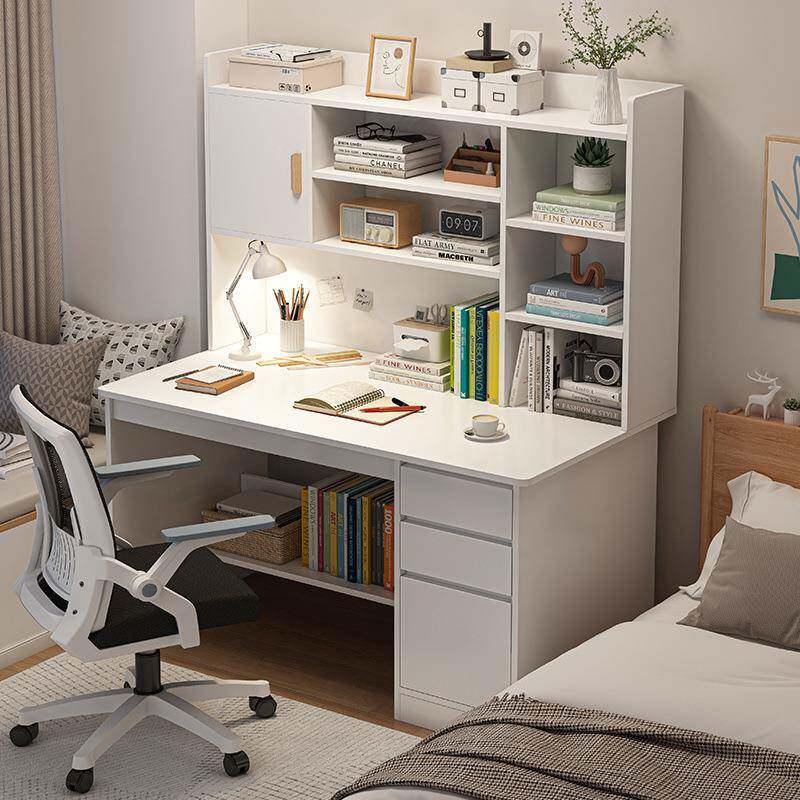 电脑子椅子一套书书桌柜一体AYE写字桌学生家现用代简约台式小桌